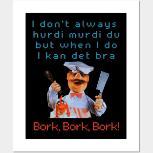 Funny Swedish Chef Posters and Art